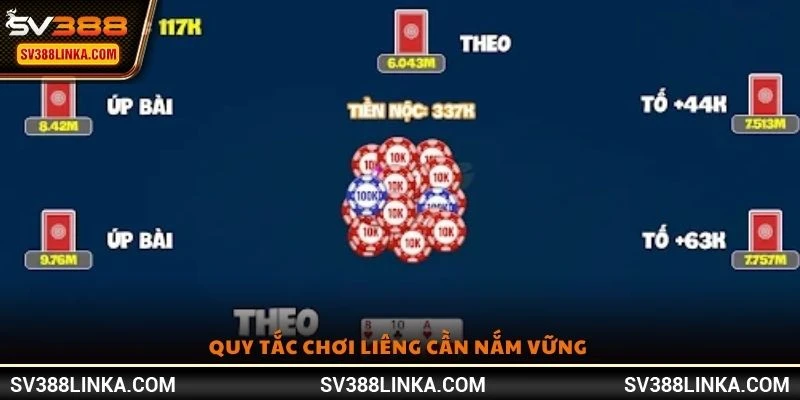 Quy tắc chơi Liêng cần nắm vững 